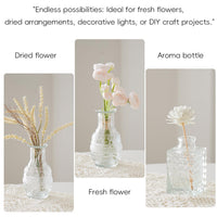 Assorted Clear Bud Vases (Set of 64)