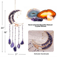 Amethyst Moon Wind Chimes