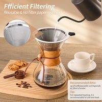 Glass Pour Over Coffee Maker