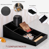 Black Coffee Station Organizer