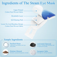 Steam Heated Eye Masks