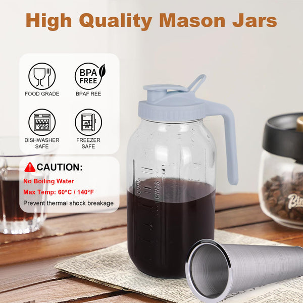 Mason Jar Cold Brew Maker