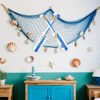 Wooden Oar Wall Decor (Set of 2)