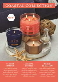 Coastal Sunrise Beeswax Candle