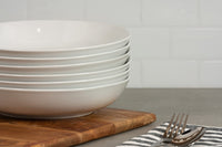 White Pasta Bowls (Set of 6)
