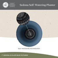 Warm Gray Self-Watering Planters (Set of 2)
