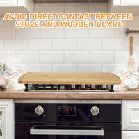 Bamboo Stove Cover Board