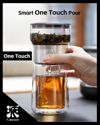 Black One-Touch Teapot