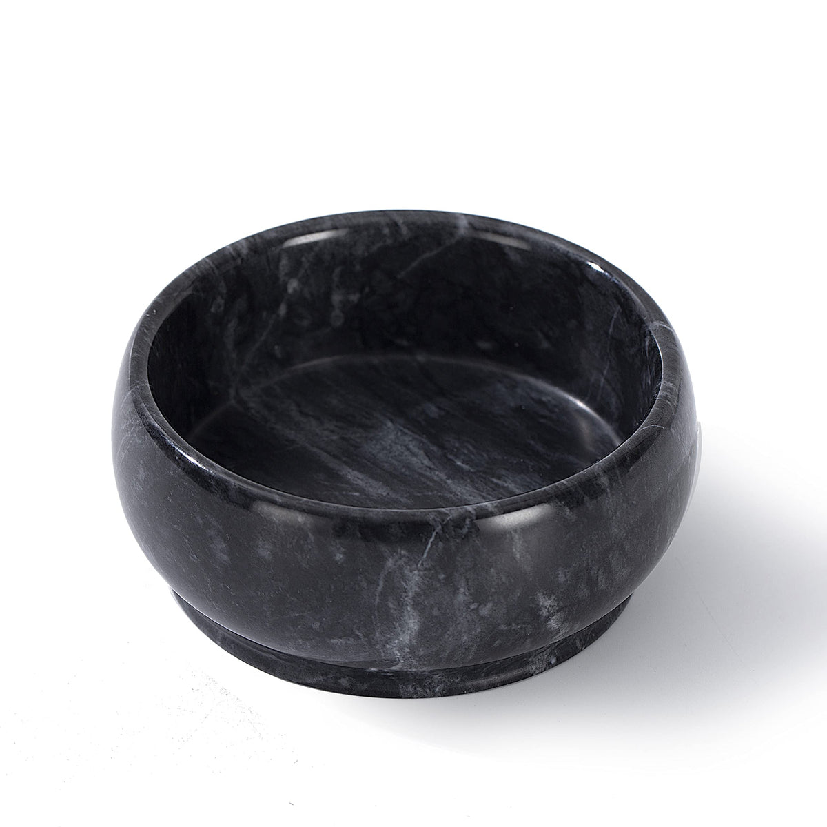 Black Marble Incense Bowl