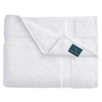 White Cotton Bath Mat (Set of 6)