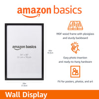 Black Wood Poster Frame