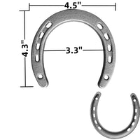 Cast Iron Horseshoes (Set of 12)