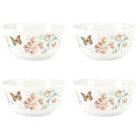 White Melamine Bowls (Set of 4)