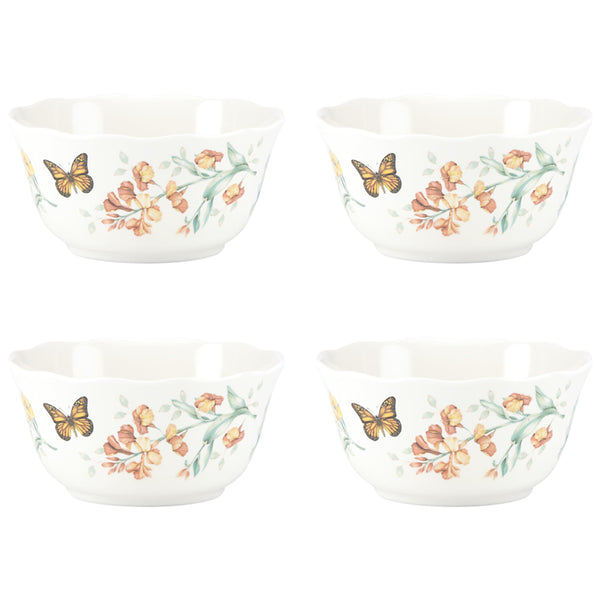 White Melamine Bowls (Set of 4)