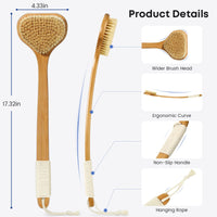 Bamboo Back Scrubber