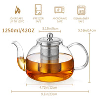 Glass Infuser Teapot