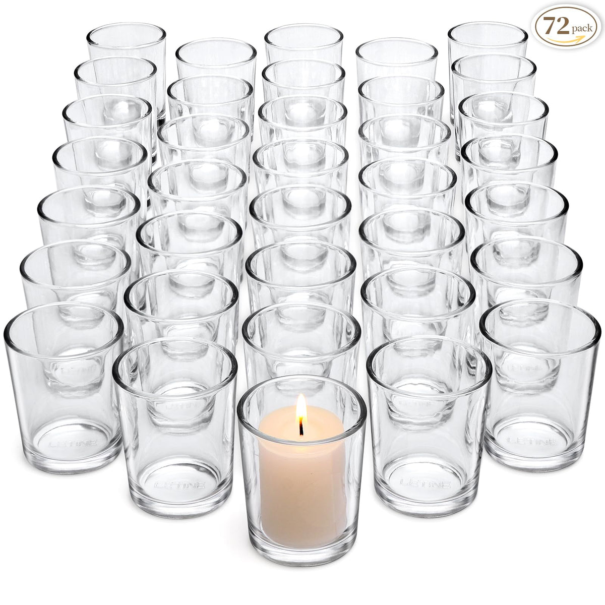 Clear Glass Votive Holders