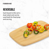 Bamboo Cutting Boards (Set of 4)