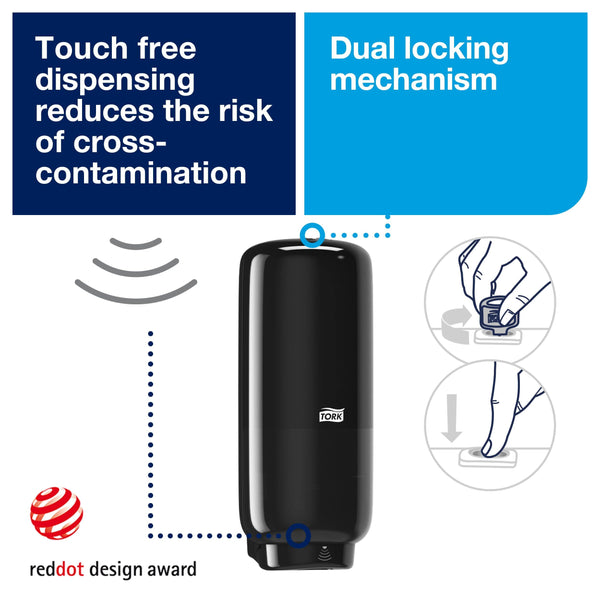 Black Soap Dispensers (Set of 4)