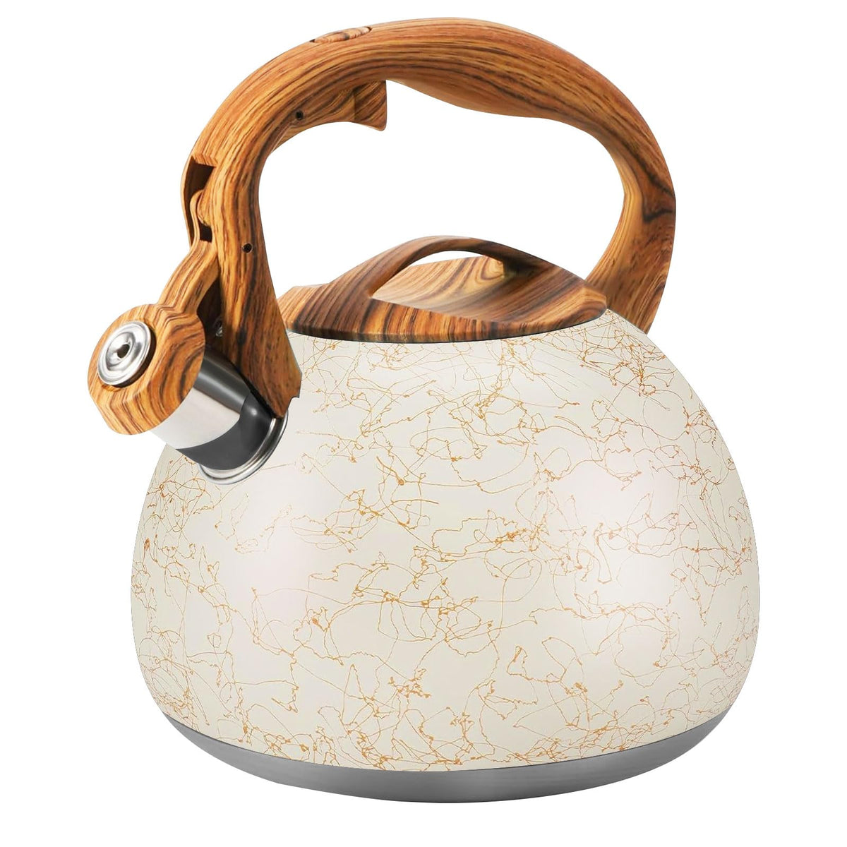 Off-White Tea Kettle