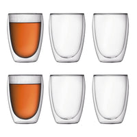 Double-Wall Glass Tumblers (Set of 6)