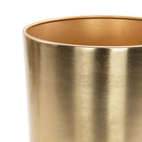 Gold Metal Dome Planters (Set of 2)