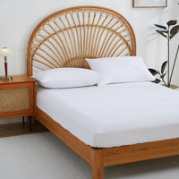 White Linen Pillowcases (Set of 2)