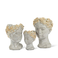 Aphrodite Head Planter