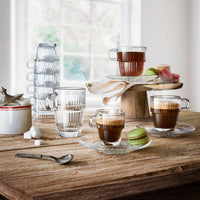 Clear Stackable Glasses (Set of 12)