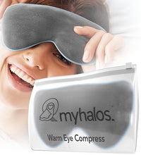 Gray Heated Eye Mask
