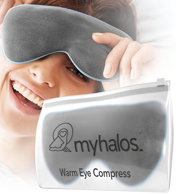 Gray Heated Eye Mask