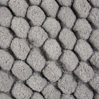 Gray Chenille Bath Mat