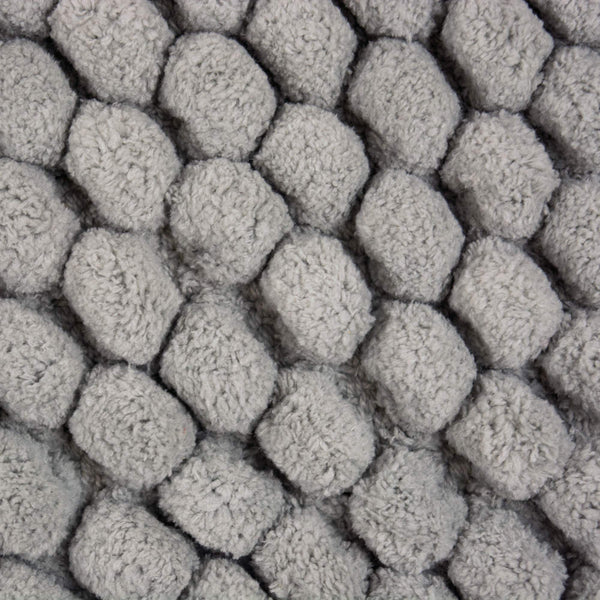 Gray Chenille Bath Mat