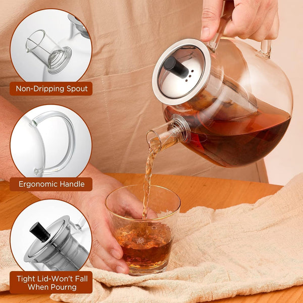 Glass Teapot with Infuser