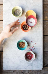 Canyon Ceramic Pinch Bowls (Set of 6)