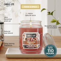 Cinnamon Roll Scented Candle