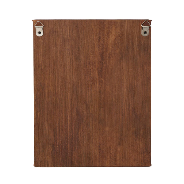 Wooden Skull Wall Decor