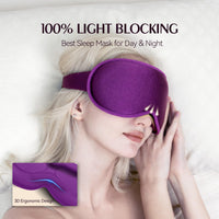 Contoured Weighted Sleep Mask (Set of 2)