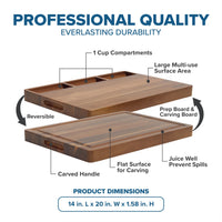 Acacia Butcher Block Board Brown