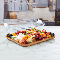 Acacia Charcuterie Board with Lid