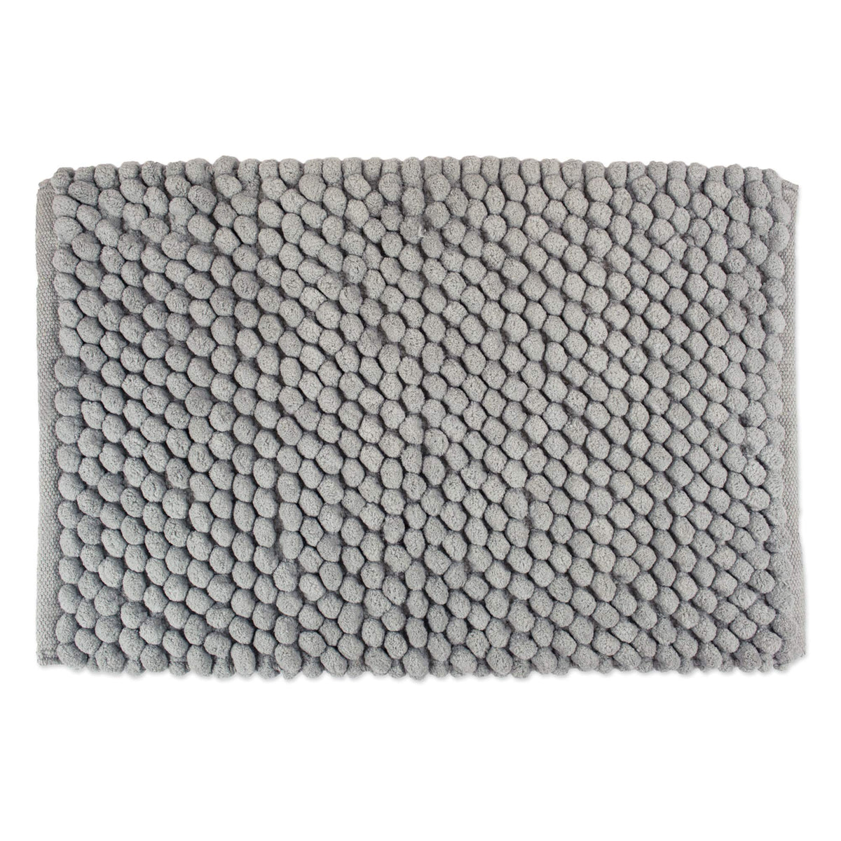 Gray Chenille Bath Mat