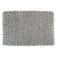 Gray Chenille Bath Mat
