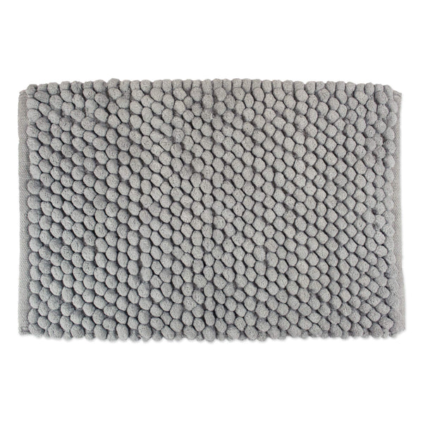 Gray Chenille Bath Mat