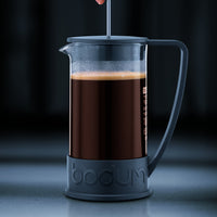 Black Borosilicate French Press
