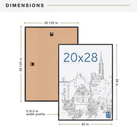 Black Poster Frame (Set of 2)