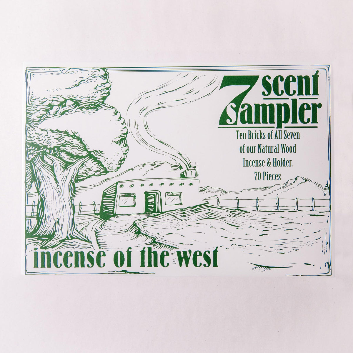 Wood Incense Sampler & Burner