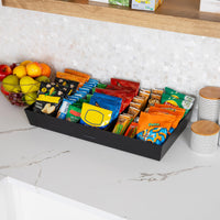 Black Snack Tray