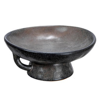 Black Stoneware Bowl