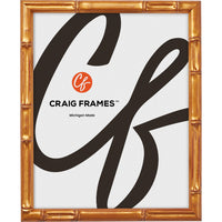Faux Bamboo Gold Frame