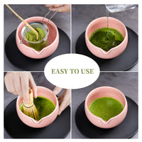 Pink Bamboo Matcha Set (Set of 7)